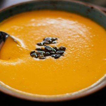 Recette : Velouté de Potimarron Coco Curcuma